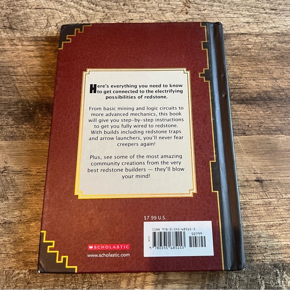 Minecraft: Redstone Handbook: An Official Mojang Hardcover Book - Picture 2 of 4